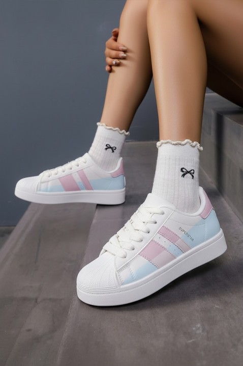 Γυναικεία παπούτσια REOFEGA, Χρώμα: άσπρο, IVET.EU - Εκπτώσεις έως -80%