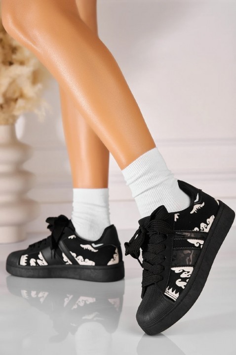 Γυναικεία παπούτσια NORFINA BLACK, Χρώμα: μαύρο, IVET.EU - Εκπτώσεις έως -80%