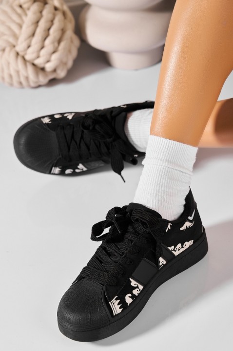 Γυναικεία παπούτσια NORFINA BLACK, Χρώμα: μαύρο, IVET.EU - Εκπτώσεις έως -80%