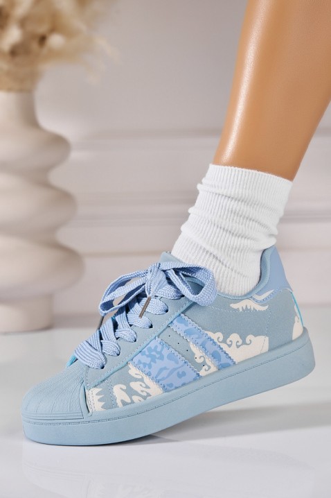 Γυναικεία παπούτσια NORFINA SKY, Χρώμα: Γαλάζιο, IVET.EU - Εκπτώσεις έως -80%