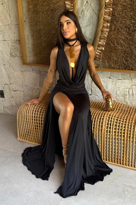 Φόρεμα GIZELDA, Χρώμα: μαύρο, IVET.EU - Εκπτώσεις έως -80%