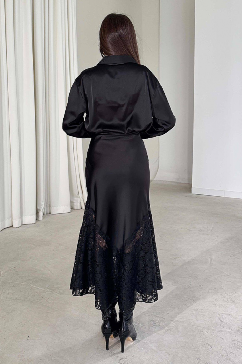 Φούστα DANZOLA BLACK, Χρώμα: μαύρο, IVET.EU - Εκπτώσεις έως -80%