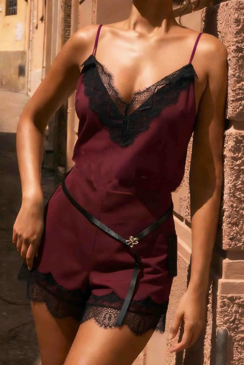 Σύνολο SELVINDRA BORDO, Χρώμα: μπορντό, IVET.EU - Εκπτώσεις έως -80%