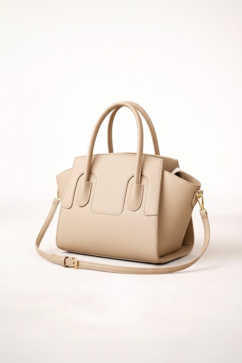 Γυναικεία τσάντα DENISEA BEIGE, Χρώμα: μπεζ, IVET.EU - Εκπτώσεις έως -80%