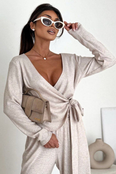 Σύνολο VELORZINA BEIGE, Χρώμα: μπεζ, IVET.EU - Εκπτώσεις έως -80%