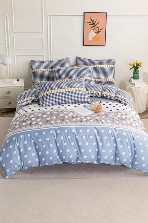 Σετ κρεβατοκάμαρας TIOMELNA 160x200 cm βαμβακερό - 4 τεμ., Χρώμα: χρωματιστό, IVET.EU - Εκπτώσεις έως -80%