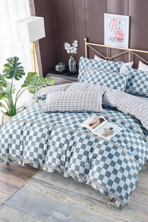 Σετ κρεβατοκάμαρας GRONELVA 160x200 cm βαμβακερό - 4 τεμ., Χρώμα: χρωματιστό, IVET.EU - Εκπτώσεις έως -80%