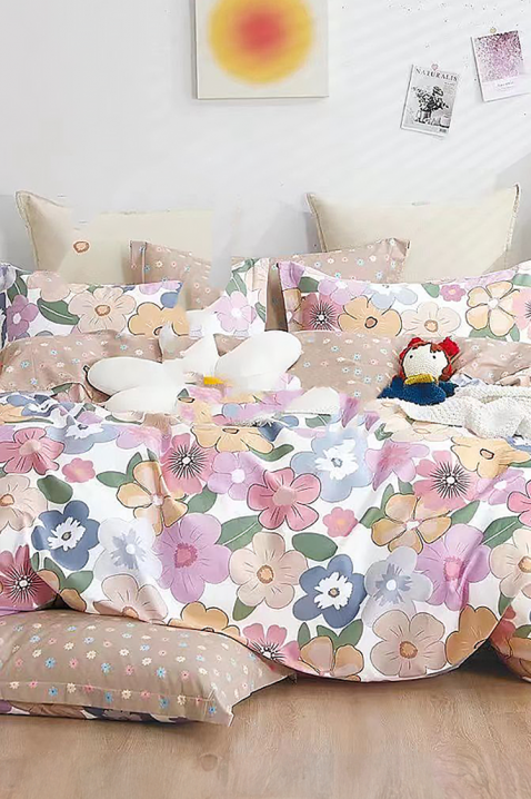 Σετ κρεβατοκάμαρας ZOLMEJA 160x200 cm βαμβακερό - 4 τεμ., Χρώμα: χρωματιστό, IVET.EU - Εκπτώσεις έως -80%