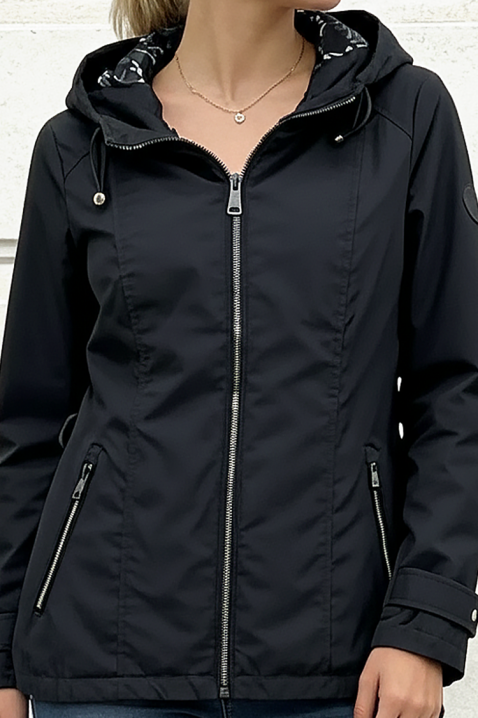 Μπουφάν MAVENA BLACK, Χρώμα: μαύρο, IVET.EU - Εκπτώσεις έως -80%