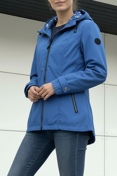 Μπουφάν MAVENA BLUE, Χρώμα: μπλε, IVET.EU - Εκπτώσεις έως -80%