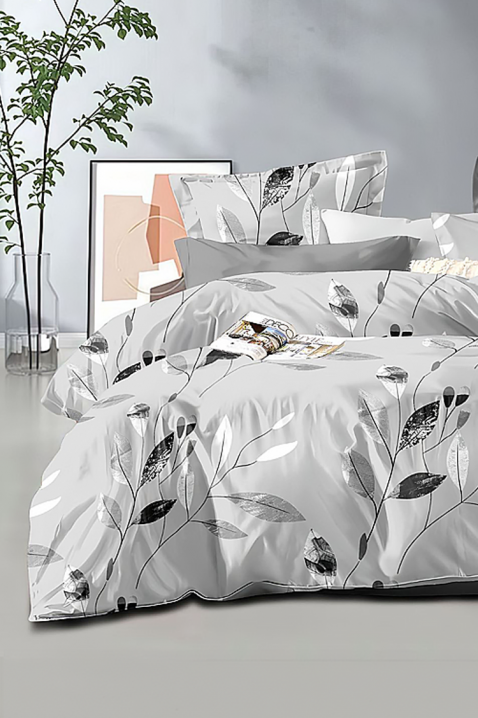 Σετ κρεβατοκάμαρας JELMODA 160x200 cm βαμβακερό - 4 τεμ., Χρώμα: γκρι, IVET.EU - Εκπτώσεις έως -80%