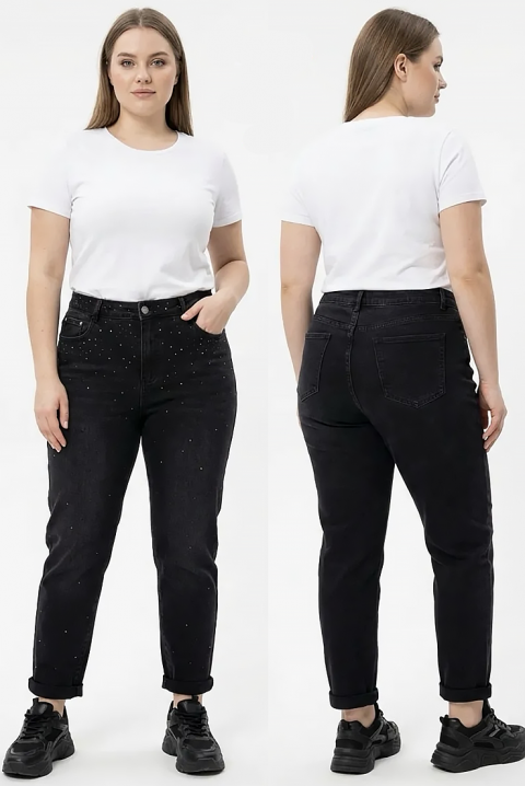 Τζιν MELINITA, Χρώμα: μαύρο, IVET.EU - Εκπτώσεις έως -80%