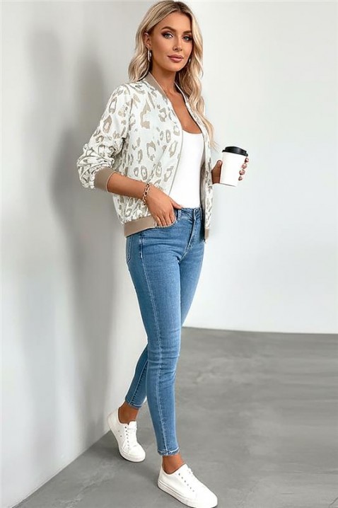 Μπουφάν LEPRONZA ECRU, Χρώμα: εκρού, IVET.EU - Εκπτώσεις έως -80%