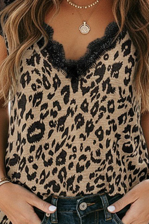 Τοπ ADRIANITA, Χρώμα: λεοπάρ, IVET.EU - Εκπτώσεις έως -80%