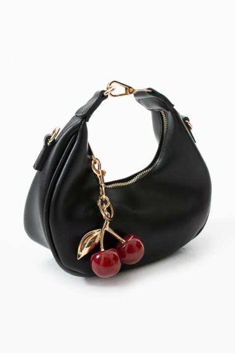 Γυναικεία τσάντα SIROLDA BLACK, Χρώμα: μαύρο, IVET.EU - Εκπτώσεις έως -80%