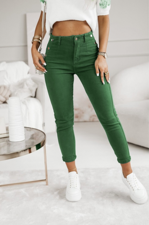 Τζίν MIOLEXA, Χρώμα: πράσινο, IVET.EU - Εκπτώσεις έως -80%