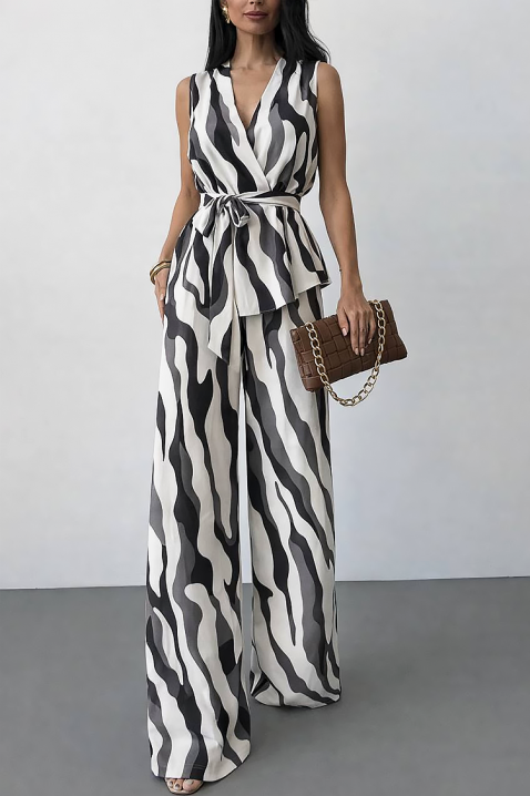 Σύνολο NAVIELA BLACK, Χρώμα: μαύρο και άσπρο, IVET.EU - Εκπτώσεις έως -80%