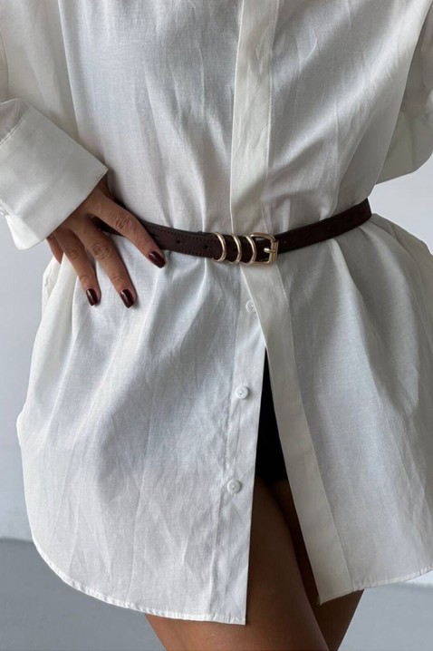 Ζώνη MASCONZA BROWN, Χρώμα: καφέ, IVET.EU - Εκπτώσεις έως -80%