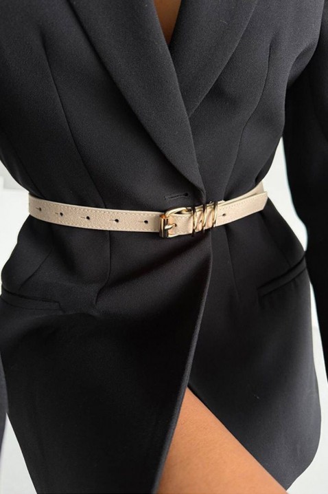 Ζώνη MASCONZA ECRU, Χρώμα: εκρού, IVET.EU - Εκπτώσεις έως -80%