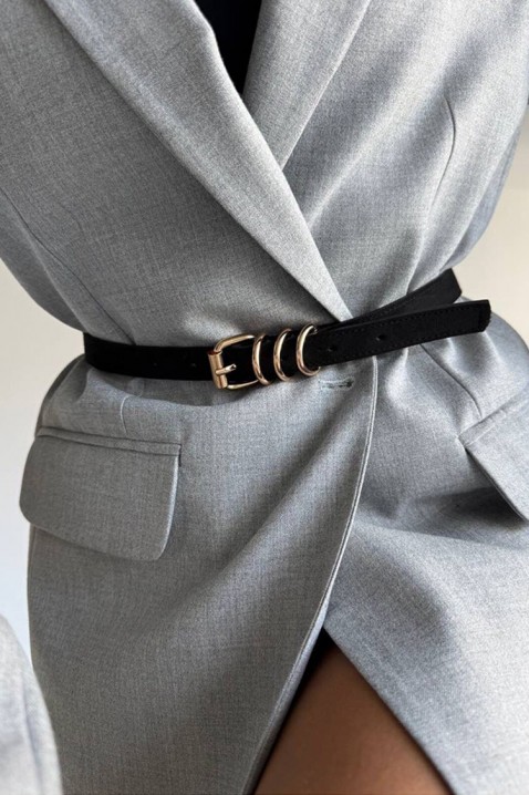 Ζώνη MASCONZA BLACK, Χρώμα: μαύρο, IVET.EU - Εκπτώσεις έως -80%