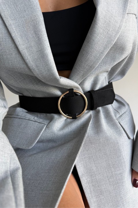 Ζώνη BLEVILZA BLACK, Χρώμα: μαύρο, IVET.EU - Εκπτώσεις έως -80%