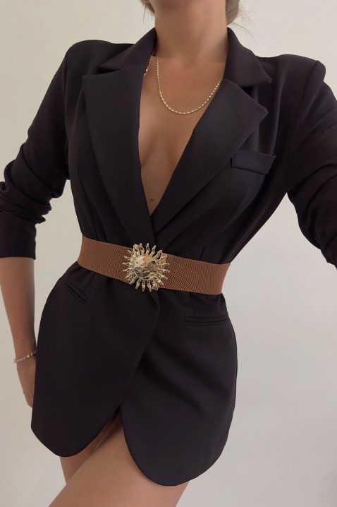 Ζώνη KLANZONA CAMEL, Χρώμα: ανοιχτό καφέ, IVET.EU - Εκπτώσεις έως -80%