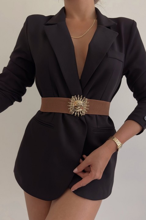 Ζώνη KLANZONA CAMEL, Χρώμα: ανοιχτό καφέ, IVET.EU - Εκπτώσεις έως -80%