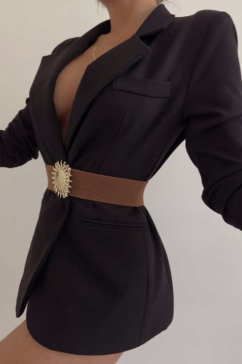 Ζώνη KLANZONA CAMEL, Χρώμα: ανοιχτό καφέ, IVET.EU - Εκπτώσεις έως -80%