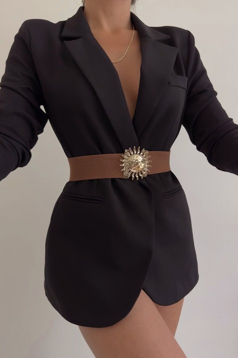 Ζώνη KLANZONA CAMEL, Χρώμα: ανοιχτό καφέ, IVET.EU - Εκπτώσεις έως -80%