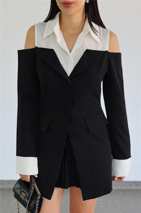 Σακάκι FLORDINZA, Χρώμα: μαύρο, IVET.EU - Εκπτώσεις έως -80%