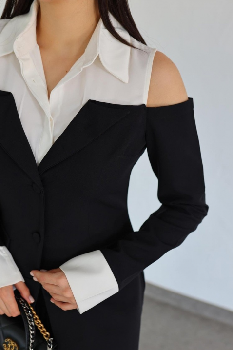 Σακάκι FLORDINZA, Χρώμα: μαύρο, IVET.EU - Εκπτώσεις έως -80%