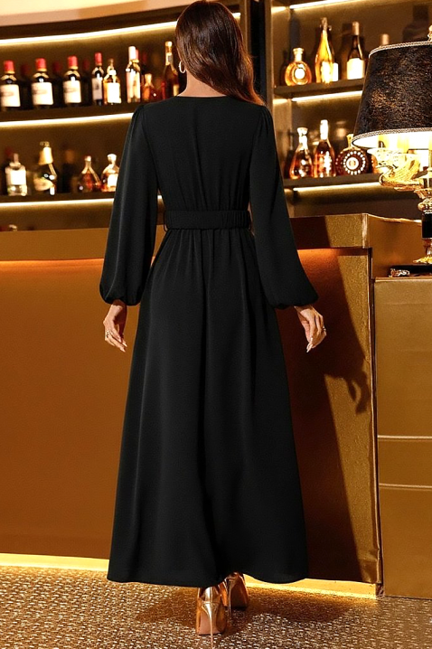 Φόρεμα LEYLIA BLACK, Χρώμα: μαύρο, IVET.EU - Εκπτώσεις έως -80%