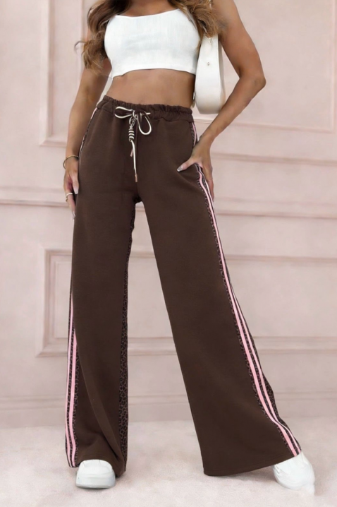 Παντελόνι IVENETA, Χρώμα: καφέ, IVET.EU - Εκπτώσεις έως -80%