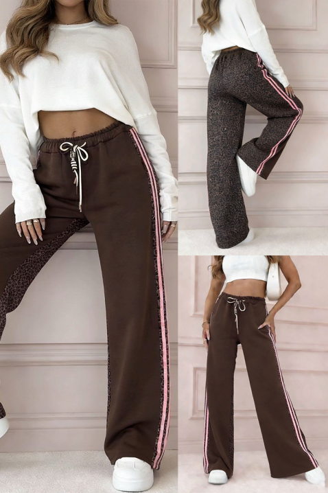 Παντελόνι IVENETA, Χρώμα: καφέ, IVET.EU - Εκπτώσεις έως -80%