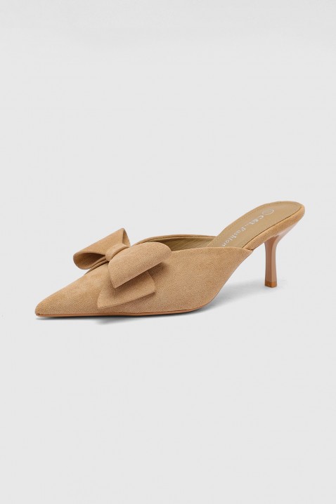 Γυναικεία παπούτσια LORVILZA BEIGE, Χρώμα: μπεζ, IVET.EU - Εκπτώσεις έως -80%