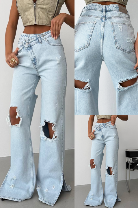 Τζιν BRANIMIRA SKY, Χρώμα: Γαλάζιο, IVET.EU - Εκπτώσεις έως -80%