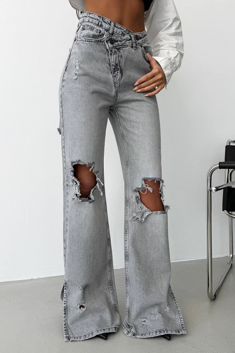 Τζιν BRANIMIRA GREY, Χρώμα: γκρι, IVET.EU - Εκπτώσεις έως -80%