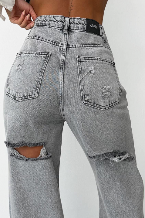 Τζιν BRANIMIRA GREY, Χρώμα: γκρι, IVET.EU - Εκπτώσεις έως -80%