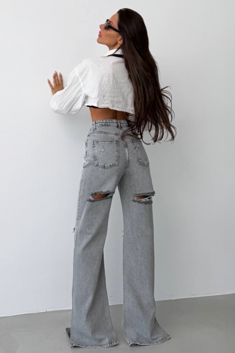 Τζιν BRANIMIRA GREY, Χρώμα: γκρι, IVET.EU - Εκπτώσεις έως -80%