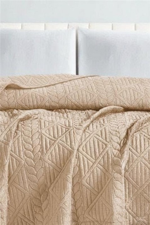 Κουβερλί BORFELVA ECRU 200х220 cm, Χρώμα: εκρού, IVET.EU - Εκπτώσεις έως -80%