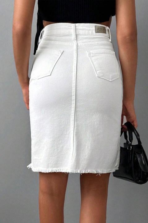 Φούστα VELNINZA, Χρώμα: άσπρο, IVET.EU - Εκπτώσεις έως -80%