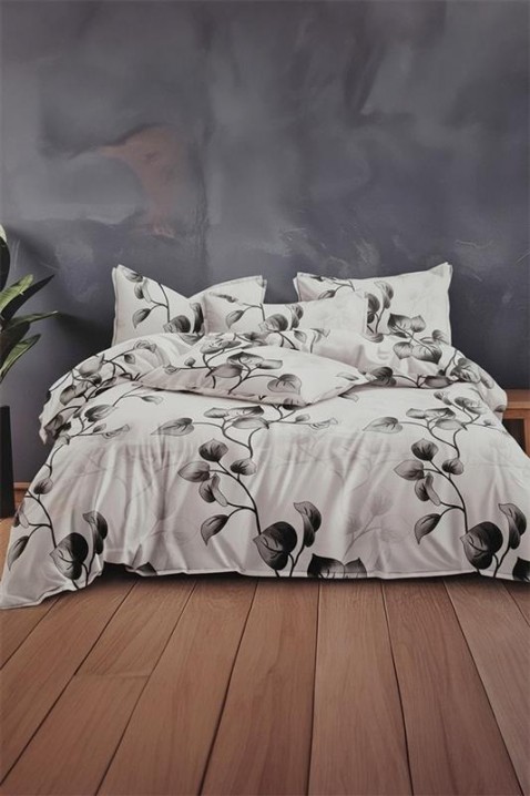 Σετ κρεβατοκάμαρας MULENZA 200x220 cm βαμβακερό - 4 τεμ., Χρώμα: άσπρο, IVET.EU - Εκπτώσεις έως -80%