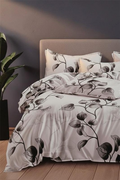 Σετ κρεβατοκάμαρας MULENZA 200x220 cm βαμβακερό - 4 τεμ., Χρώμα: άσπρο, IVET.EU - Εκπτώσεις έως -80%