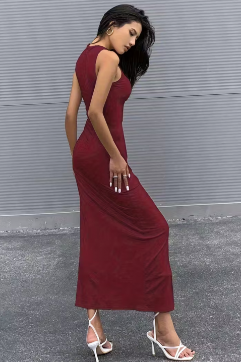 Φόρεμα ROKIA BORDO, Χρώμα: μπορντό, IVET.EU - Εκπτώσεις έως -80%