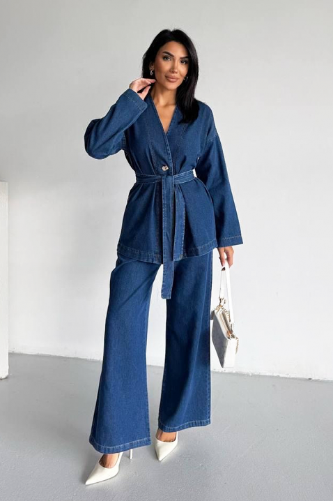 Σύνολο DENIVALZA, Χρώμα: μπλε, IVET.EU - Εκπτώσεις έως -80%