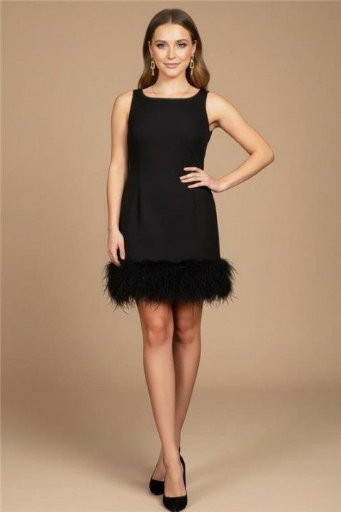 Φόρεμα HOLINZANA BLACK, Χρώμα: μαύρο, IVET.EU - Εκπτώσεις έως -80%