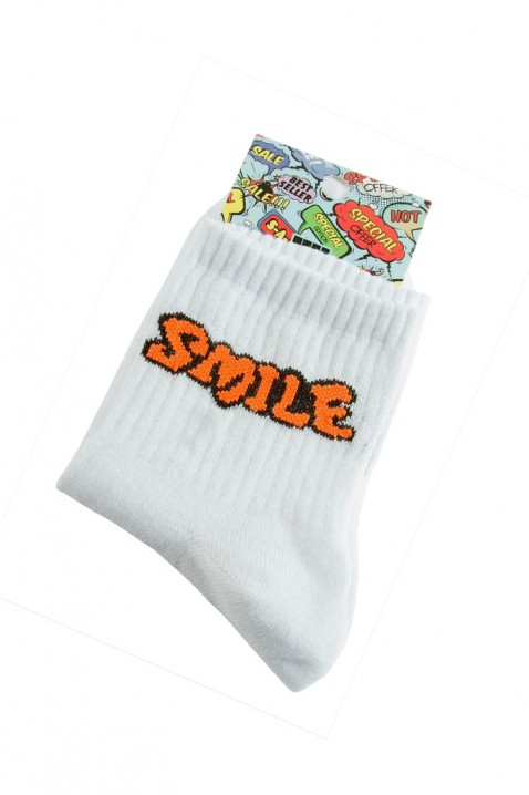 Κάλτσες ELEXA, Χρώμα: άσπρο, IVET.EU - Εκπτώσεις έως -80%