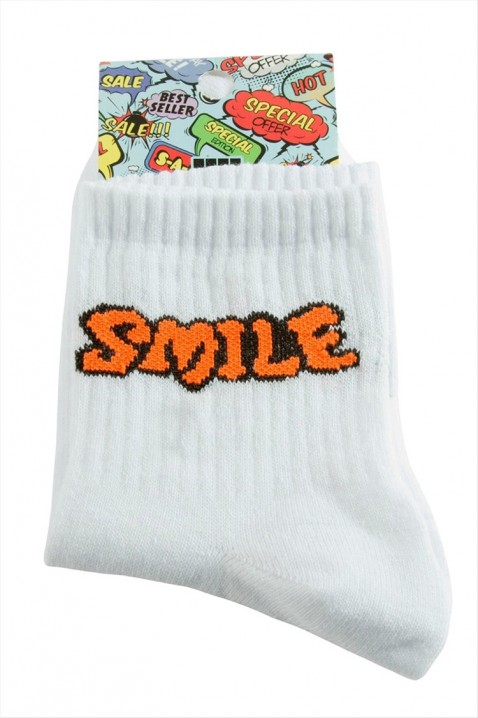 Κάλτσες ELEXA, Χρώμα: άσπρο, IVET.EU - Εκπτώσεις έως -80%