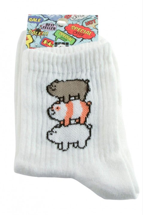 Κάλτσες PAMILITA, Χρώμα: άσπρο, IVET.EU - Εκπτώσεις έως -80%