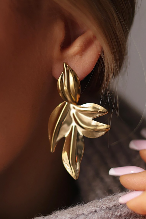 Σκουλαρίκια ATELONZA, Χρώμα: χρυσαφί, IVET.EU - Εκπτώσεις έως -80%